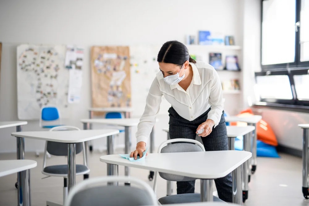 Deep cleaning for schools