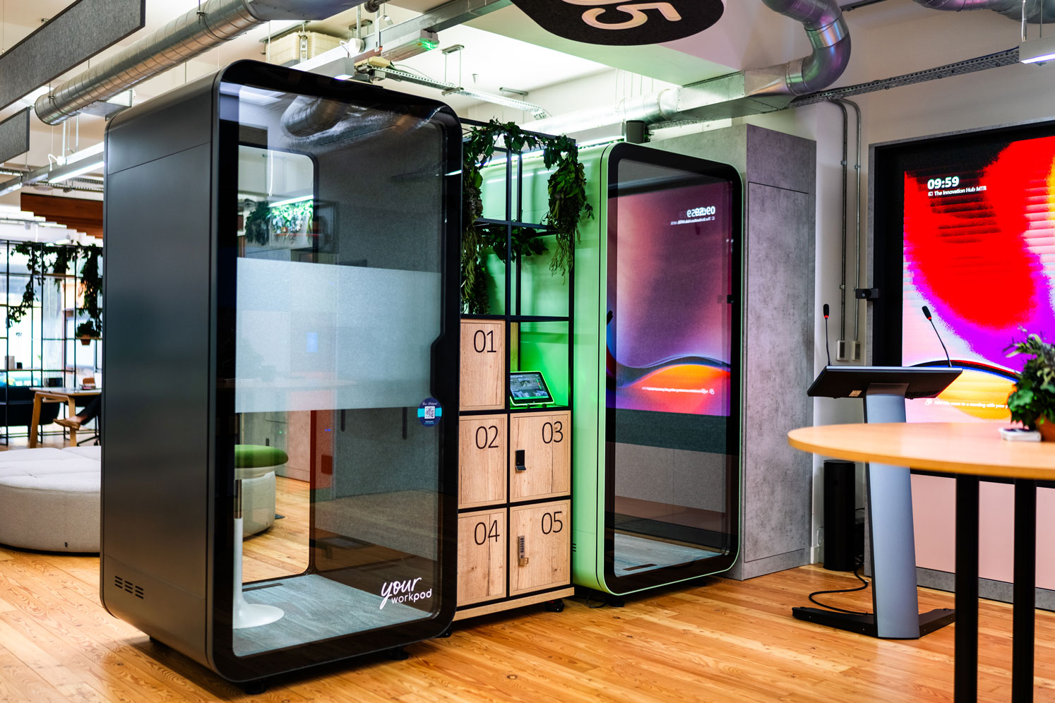 office phone booth