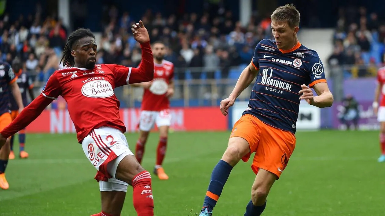 stade brestois vs montpellier hsc stats