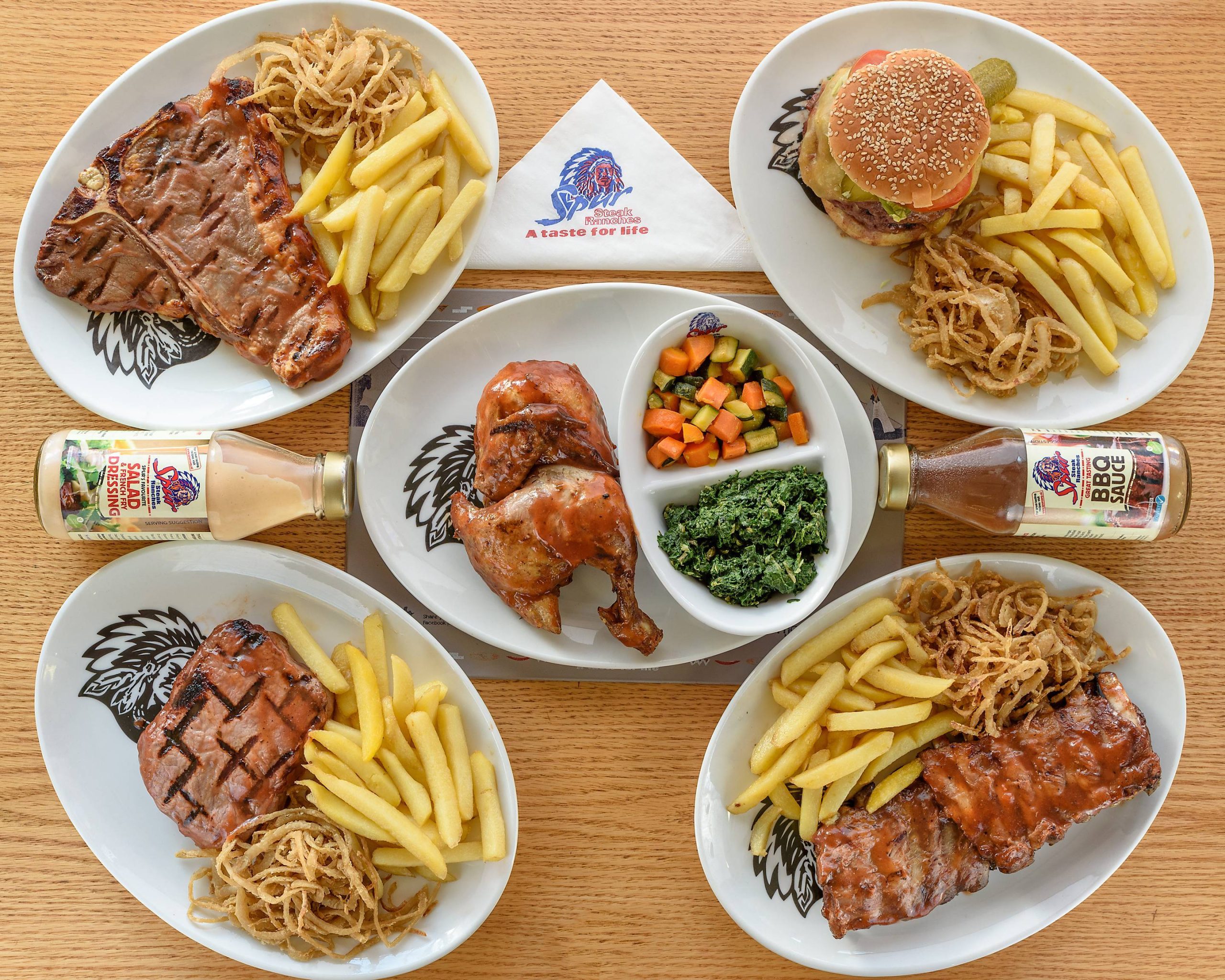 combo spur menu and prices