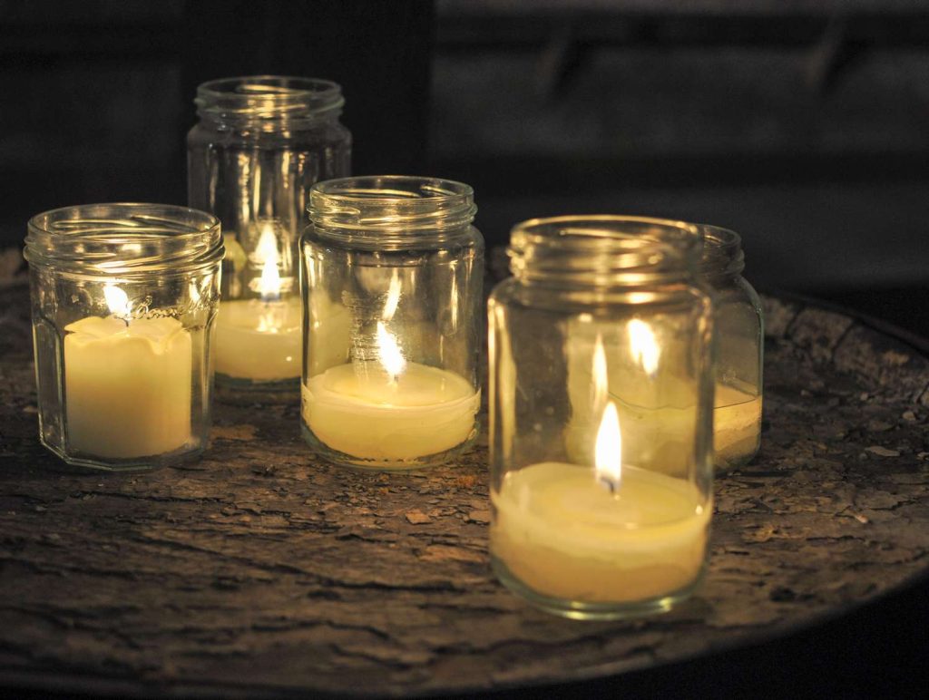 Hand poured candles