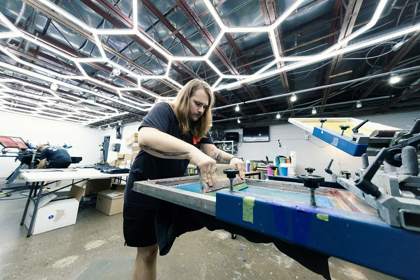 Durable custom apparel printing